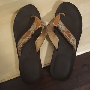 Authentic Coach flip flops